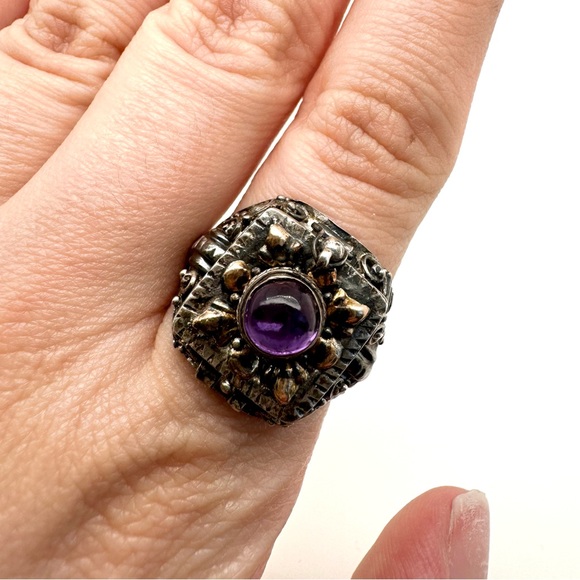 925 Silver Secret Compartment Ring - Picture 3 of 5